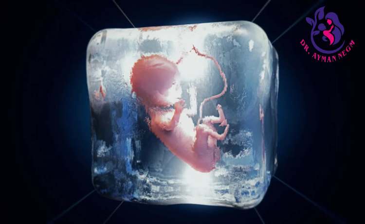 شكل الأجنة المجمدة