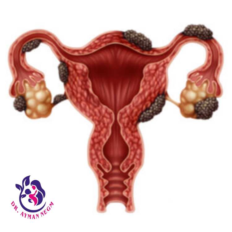 شكل بطانة الرحم المهاجرة وطريقة تشخيصها